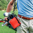 Golf Ball Cleaning Bag, Waterproof Exterior Golf Club Cleaning Bag with Coarse Fabric Liner