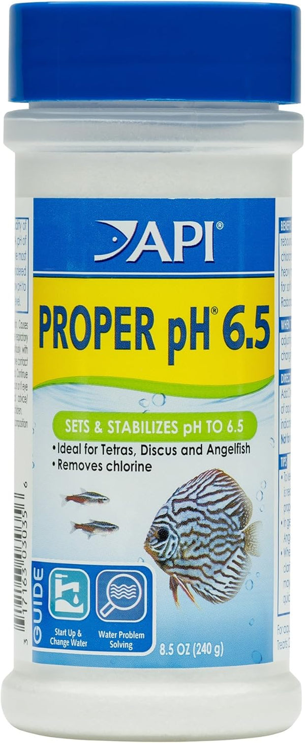 API PROPER pH 6.5 Freshwater Aquarium Water pH Stabilizer, 8.5-Ounce Container