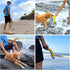 SuperChewy Tough Floating Dog Water Toy, Strong Natural Rubber Fetch Toy for Pool Swimming, Durable Training Toy