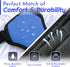 Eagloo Dog Harness for Large Dogs, No Pull Vest with Reflective Strips, Control Handle, Adjustable, Blue, Size L