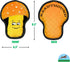 Durable Mushroom Squeaky Dog Toy for Aggressive Chewers, Tough Chew Toy for Small, Medium, Large Dogs