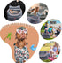 25lbs-Elevated Dog Car Seat - Memory Foam Dog Booster Seat for Small Dogs Up to Pet Car Seat with Storage Pockets