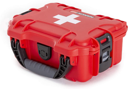 Nanuk 903 Waterproof First Aid Case, Dust and Impact Resistant - Empty - Red, 903-FSA9