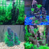 Tfwadmx Aquarium Mountain View Moss Tree Rock Cave Stone Ornament with Small Plants for Fish Tank Landscape