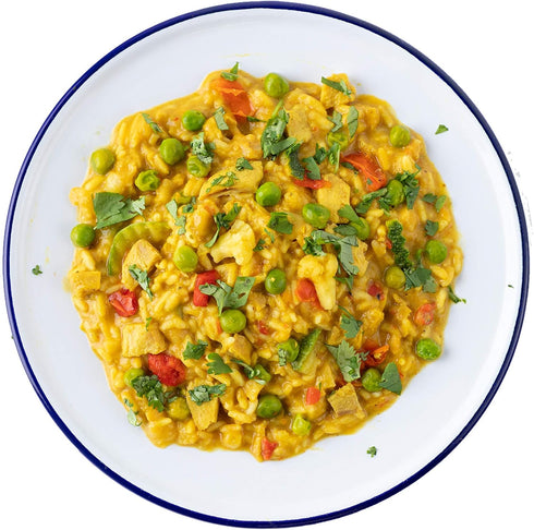 Mountain House Yellow Curry with Chicken & Rice - Freeze Dried Backpacking & Camping Food, 2 Servings