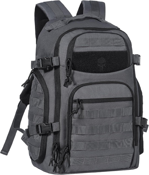 Tactical Laptop Backpack for Men, Military Backpack in Grey