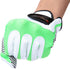 Left Hand Microfiber Golf Gloves - Non-Slip Design in Red and Black