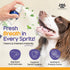 8 oz Dog Mouthwash, Dog and Cat Breath Spray with Baking Soda - Natural Dog Breath Fresheners with Mint and Aloe Vera