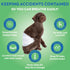 32 Count Out! PetCare Disposable Male Dog Wraps, Puppy Pee Wraps, Belly Bands for Dogs, Leak Proof, Wetness Indicator