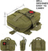 Tactical EMT Pouch IFAK Tear-Away Rip Away First Aid Kit Molle Medical Pouch for Outdoor, Hiking, Hunting Compact