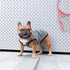 iChoue French Bulldog 100% Breathable Cotton Striped T Shirts, Summer Cooling Vest Clothes for Medium Dogs Tank Tops