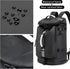 FUNYAGO Backpack 40L Backpack Gym Duffle Bag Waterproof black Laptop Suitable for Hiking, Fishing, Travel Large