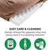 Furhaven Orthopedic Dog Bed for Medium/Small Dogs, Removable Bolsters & Washable Cover, Plush Velvet Waves, Brownstone,