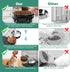 2 Pack No Spill Dog Crate Water Bowl, Hanging Kennel Bowls for Pet Cage Accessories
