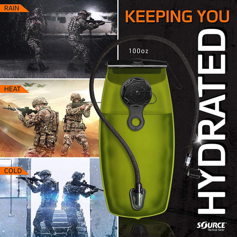 Tactical Gear 3L Widepac Low Profile Hydration Reservoir
