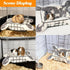 Hammock, Chinchillas Rat Bed Platform with Blanket, Small Animal Bed Mat, Metal Cage Accessory, Small Pet Animal Rest