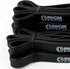 Premium Exercise Bands - Ultra Durable, Non-Slip, Comfort-Edge Resistance, Tested Over 30K Pulls, Set of Three