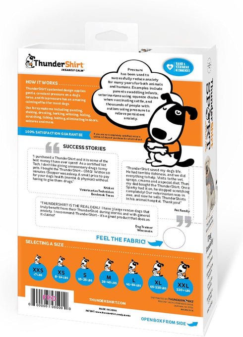 ThunderShirt Medium Platinum Sport for Dogs - Calming Vest for Dog Anxiety Relief
