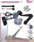 Portable Pilates Home Kit with Loop Straps, Resistance Bands, Door Anchors, and Carabiners for Home Workouts