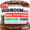 Turkey Tail Mushroom Supplement for Dogs - 170 Chews - Mushrooms for