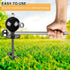 SELEWARE Outdoor Dog Tie Out Stake - Anti-Rust Anchor with Stainless Steel Chains for Large Dogs, 15 ft Long