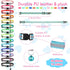 42 Pcs Puppy Collars for Litter, Adjustable ID Collars with Bell for Newborn Dogs and Cats, Reflective