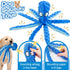 Alphatool Squeaky Dog Toy, Octopus for Aggressive Chewers, Tough No Stuffing Plush for Large Dogs, Crinkle Interactive