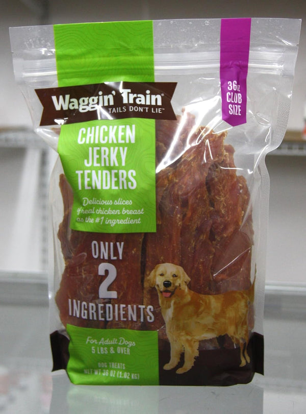 Chicken Jerky Dog Treats - Delicious Real Chicken Breast Slices, 36 oz, Number One Ingredient