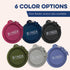 Large Collapsible Dog Bowl 1000 mL, Sturdy Reinforced Rim, Includes Carabiner & Water Bottle Holder Keychain, Black