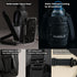 Generic 40oz), Magnetic Gym Bag for Men & Women Small Gym Bag with Rack Attachment, Water Bottle Holder (Up to Compact