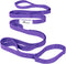 Stretching Strap Yoga Strap for Physical Therapy, Non-Elastic Straps for Stretching, 10 Loops for Pilates, Flexibility