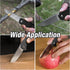 FLISSA Pocket Knife, Folding Tactical Knife with G10 Handle, D2 Blade, Liner Lock, EDC Knife
