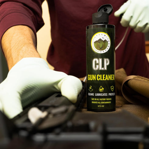 Apex Wilderness 8oz CLP Gun Cleaner | Bore Cleaner, Lubricant, Protectant Gun Oil | All-in-One Gun Solvent, Lube, Rust