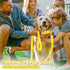 GAMUDA Velvet Dog Collar and Leash, Super Soft Heavy Duty with Gold Buckle, Adjustable Collar for Dog (XS, Yellow)