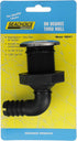 Seachoice 90-Degree Thru-Hull Connector, Fits 3/4 In. ID Hose, 1-3/8 In. Max Hull, White