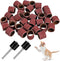 DPWOUM 42 Pcs Pet Nail Grinder Replacement Kit with Grit Nail Smoother Sanding