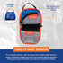 59 (0100-1000) Adventure Medical Kits Mountain Series Medical Kit (Day Tripper Lite) - Pieces, blue/orange, one size