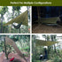 Hammock Rain Fly Tent Tarp, 32ft Long Ridgeline, 9.8x9.5ft Waterproof 210D Oxford with Guy Lines