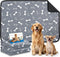 SEHFKKD 2 Pack Washable Pee Pads for Dogs, Absorbent Reusable Puppy Training Pads,