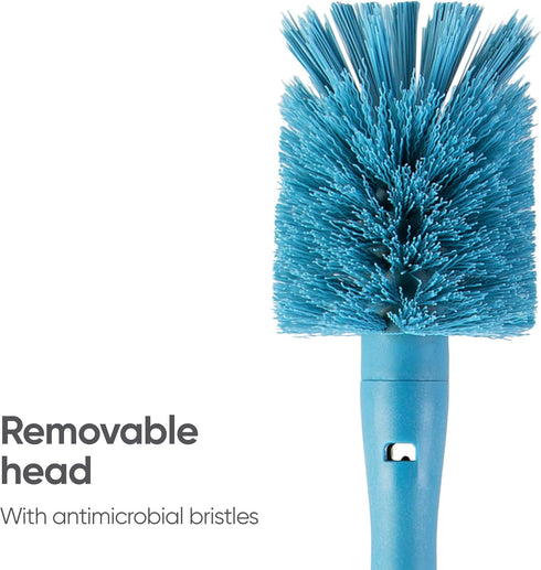 2-in-1 Owala Water Bottle Brush Cleaner and Water Bottle Straw Cleaner Brush, Water Bottle Brush with Removable Head