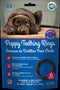 N-Bone Puppy Teething Rings - Grain-Free Blueberry & BBQ Flavor Dog Treat, 6 Count Bag