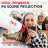 Pyle 40 Watt Professional Megaphone with Clear Sound, Ergonomic Grip, Indoor & Outdoor Use
