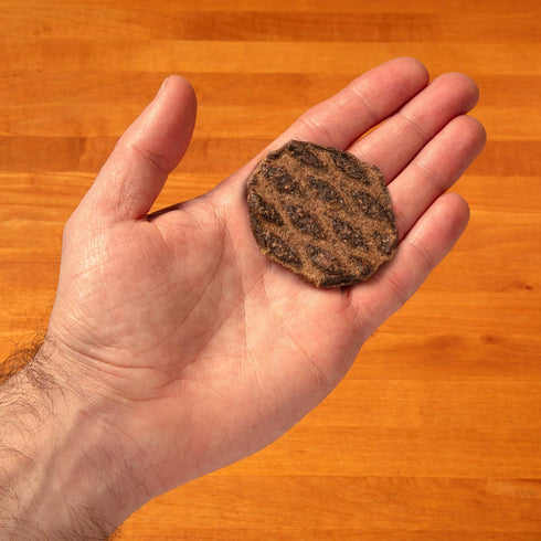 Happy Howie's Mini Doggy Lamb Burger - Natural Dog Treats, 2 Pack, 13 Patties, Made in The USA, Hormone Free