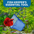 SunGrow Betta Fish Net, Secure Delicate Fin, 5x4 Inches with 11 Inches Handle, Extra Soft Nylon Net for Aquarium