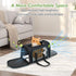 Soundy Large Cat Carrier, Portable Soft Sided Carrier for Cats and Small to Medium Dogs under 25 lbs, Black