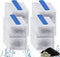 driamor 24 Pack PF-L Fish Tank Filter Cartridges for TOP FIN PF20, PF30, PF40, PF75 Power Filters