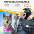 2-Pack Dog Lights for Night Walking, Upgraded Rechargeable Clip-On Collar Lights, IP66 Waterproof
