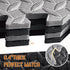 24x24 Inch 0.4 Inch 12 Pack 48 GWT Interlocking EVA Foam Floor Tiles Thick Gym Flooring for Home Gyms Garages