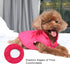 2 Layers Fleece Lined Warm Dog Jacket for Winter - Soft Windproof Small Dog Coat, Pink S