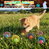 5 Jecery Pcs Cat Spring Balls Toys Stretchable Rolling Balls Colorful Playful Coils Interactive Action Toy Caged Rats